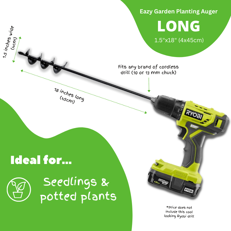 EAZY GARDEN® - Planting Auger (heavily discounted)