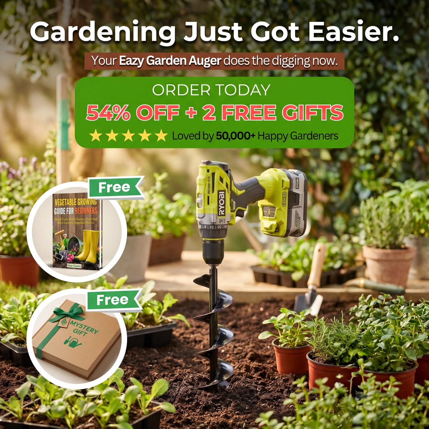 <tc>Eazy Garden® - Tarière de Jardinage 2024</tc>